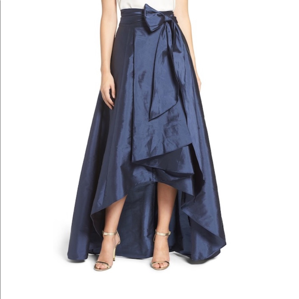 Adrianna Papell high/low ball skirt